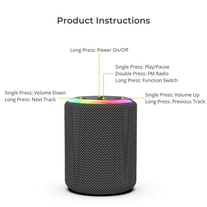 Vision Beam™ Bluetooth Speaker Max