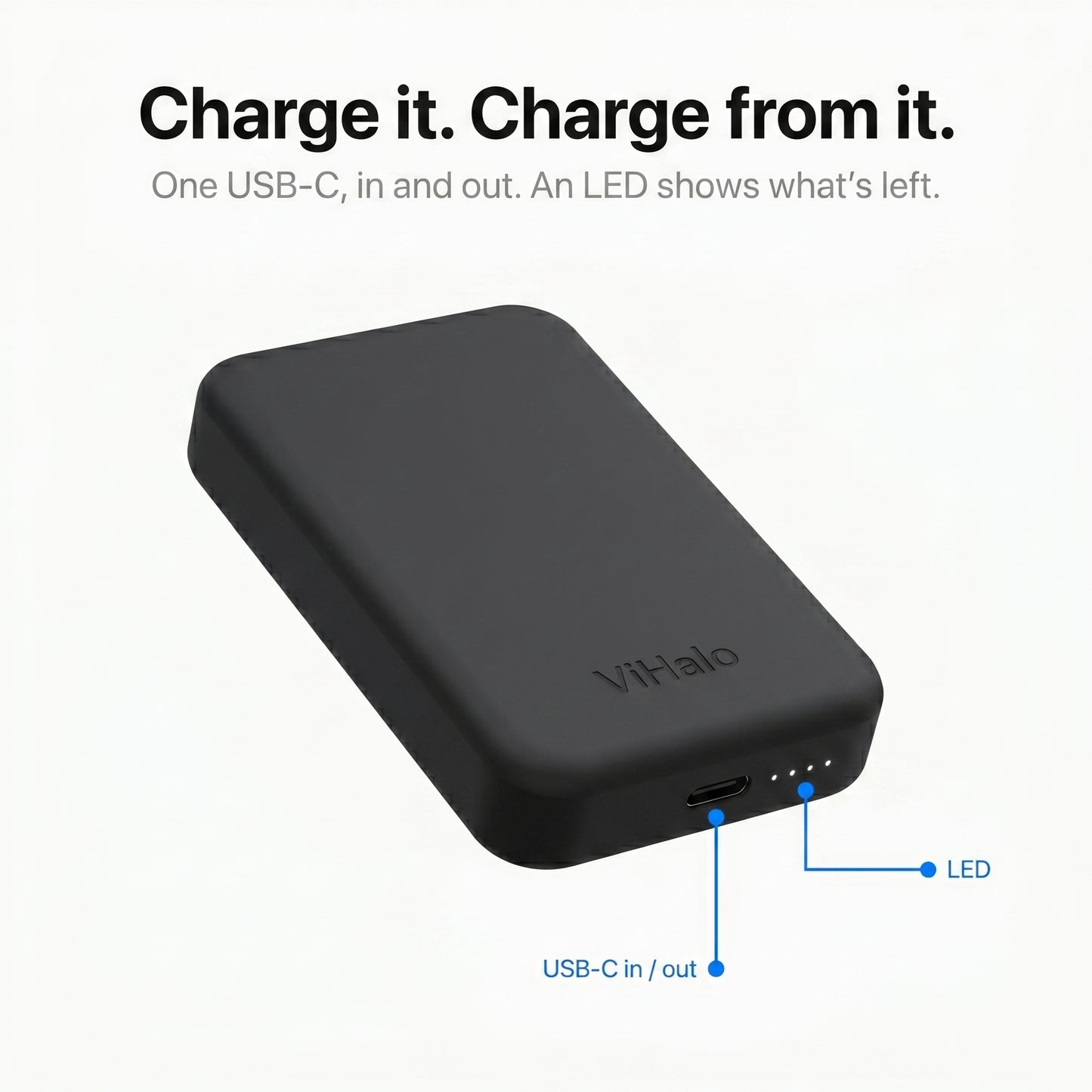 ViHalo™ -  Magnetic Power Bank